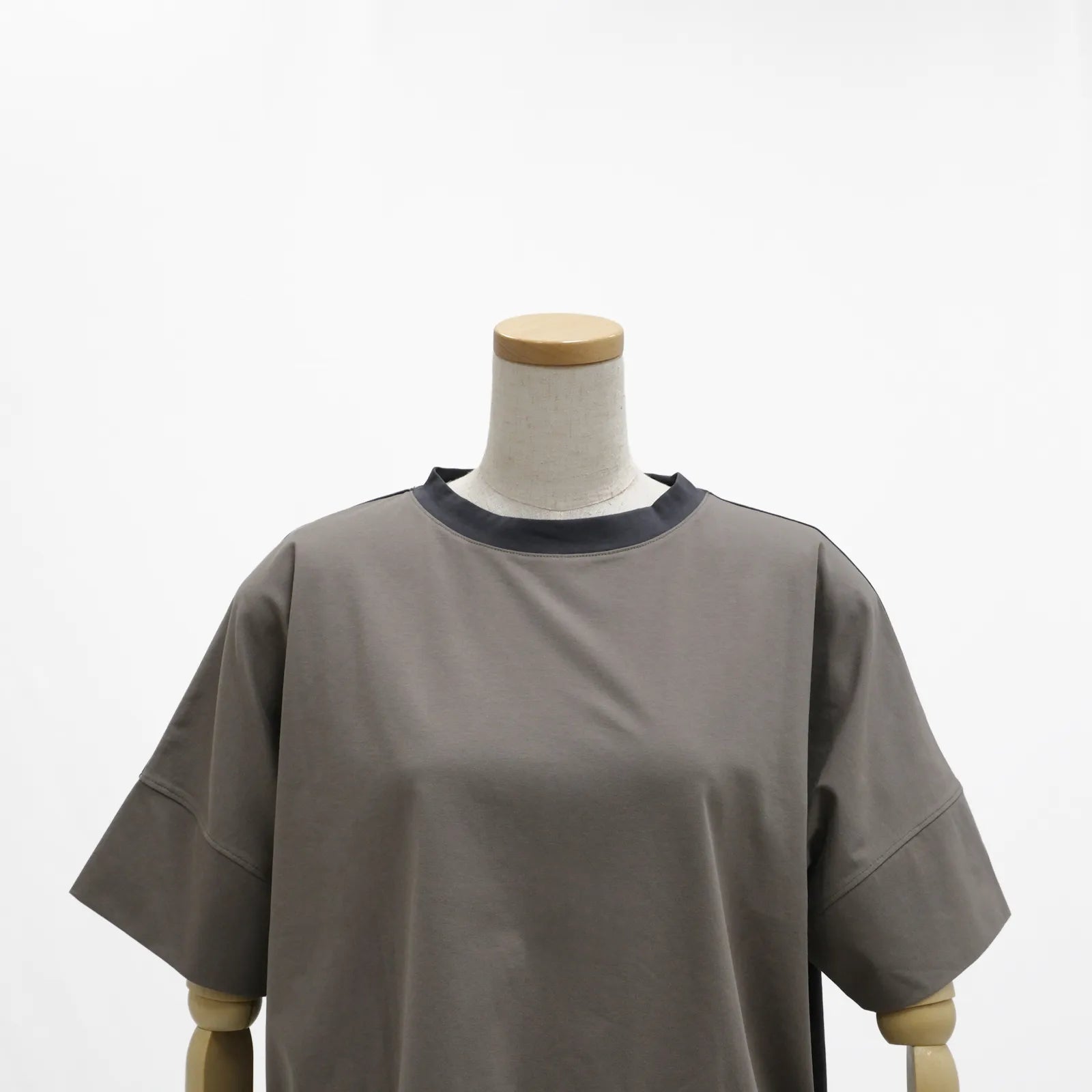 【UVカット機能・接触冷感】カラーブロッキングドルマンTシャツ