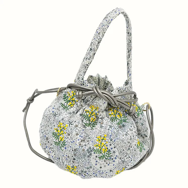 リバティプリント刺繍Bag