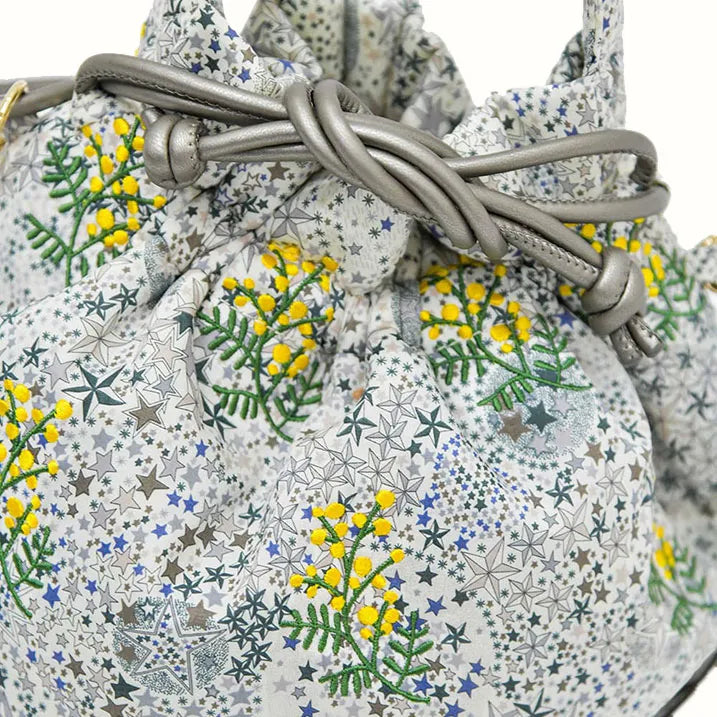 リバティプリント刺繍Bag