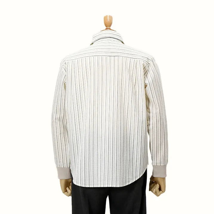 Men's soccer striped shirt that stays cool and comfortable even in summer