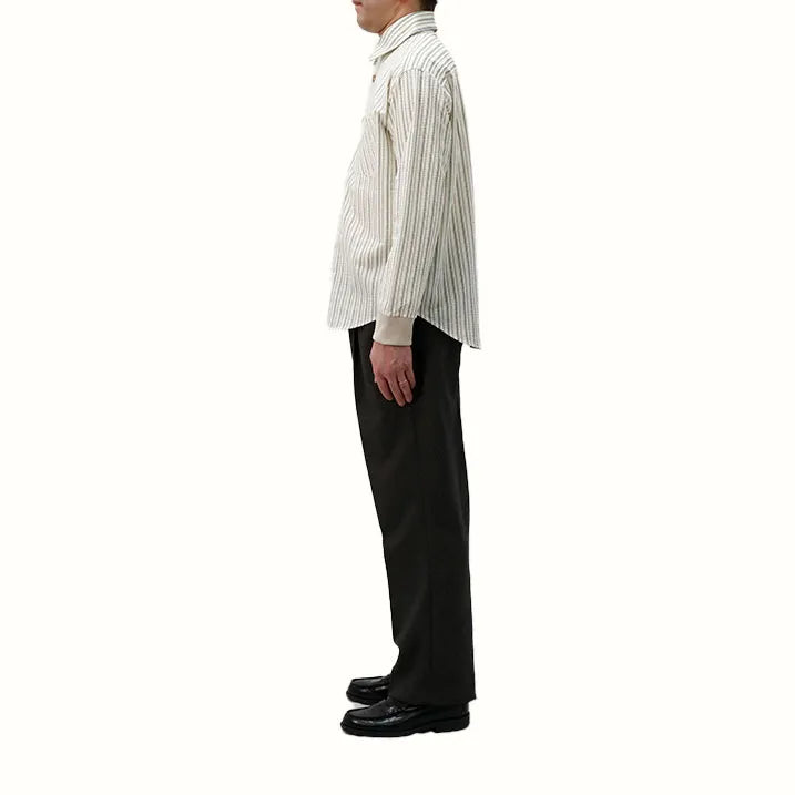 Men's soccer striped shirt that stays cool and comfortable even in summer