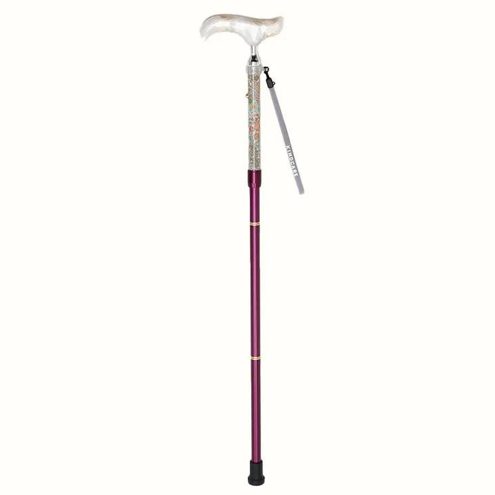 【伸縮&折りたたみ・上柄】SLT折りたたみステッキ リバティプリント Margaret Annie