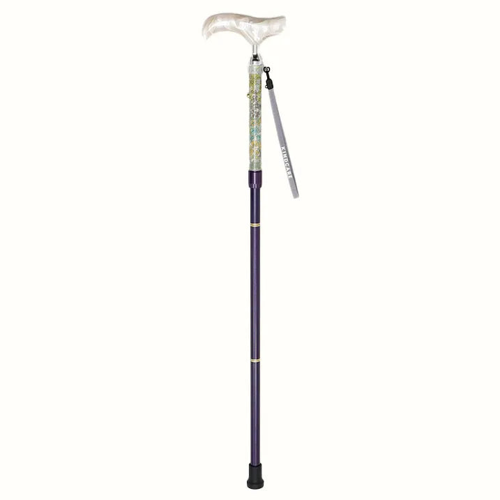 【伸縮&折りたたみ・上柄】SLT折りたたみステッキ リバティプリント Margaret Annie