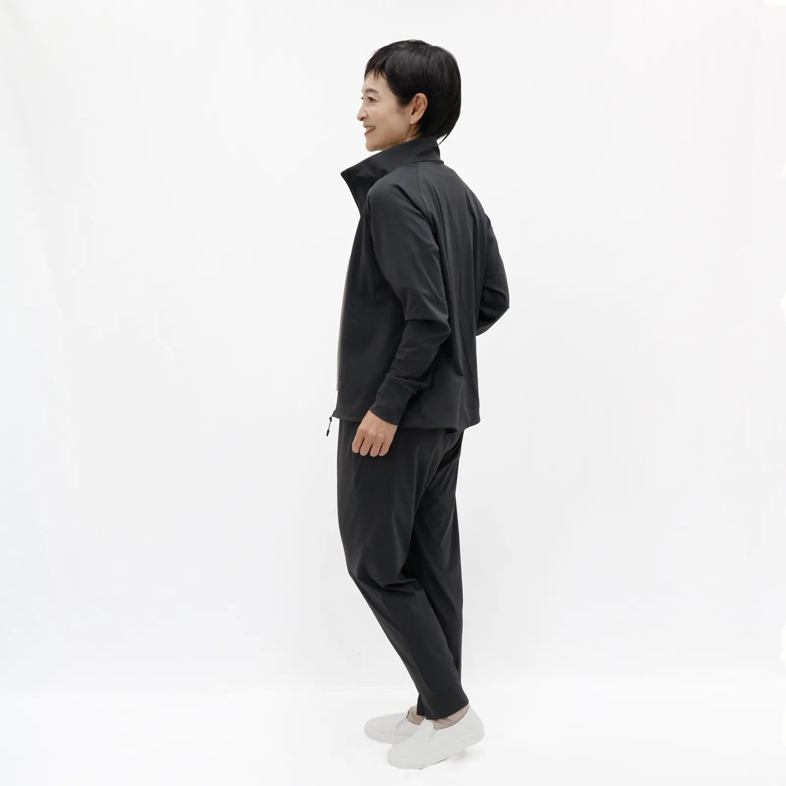 【UVカット・吸水速乾】レディースストレッチブルゾン