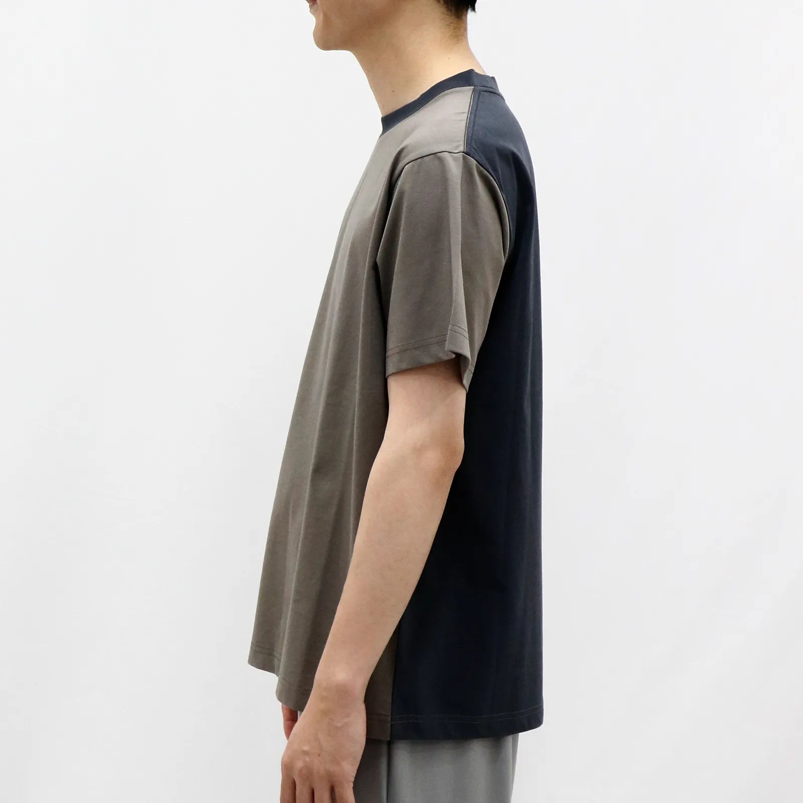 【UVカット機能・接触冷感】カラーブロッキングTシャツ