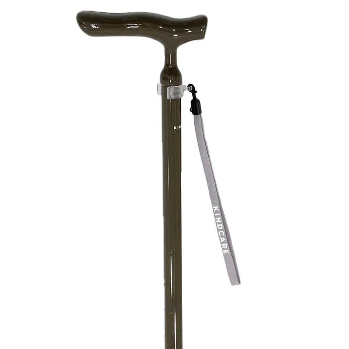 【伸縮・無地】2トーン アルミ伸縮ステッキ