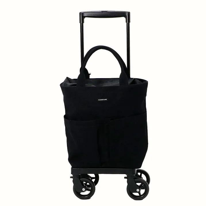 【巾着トートだからアイテムの出し入れがスムーズ】ユーティリティトート 横押カート