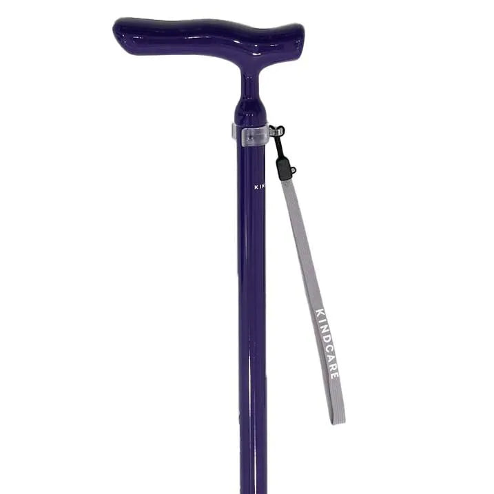 【伸縮・無地】2トーン アルミ伸縮ステッキ