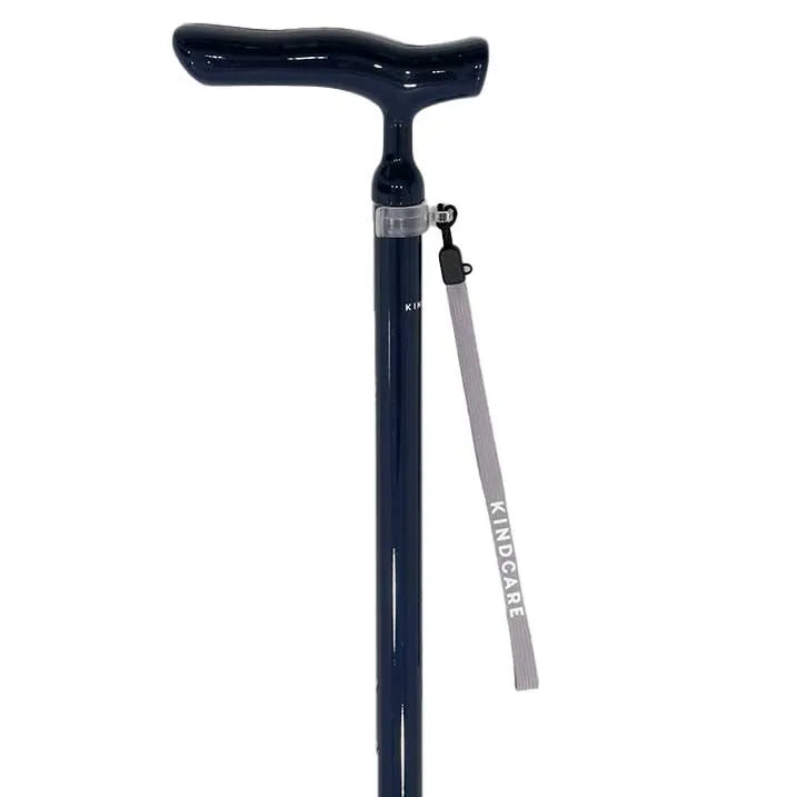 【伸縮・無地】2トーン アルミ伸縮ステッキ