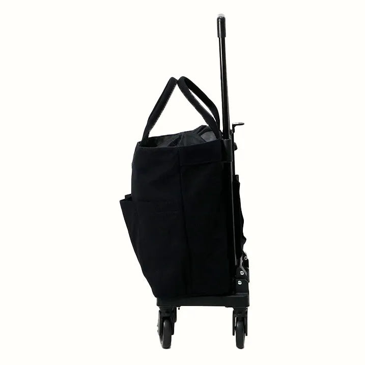 【巾着トートだからアイテムの出し入れがスムーズ】ユーティリティトート 横押カート