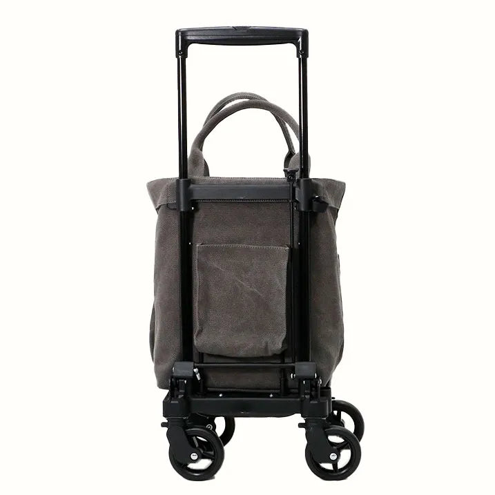 【抽绳手提袋,方便取放物品】多功能手提袋侧推车