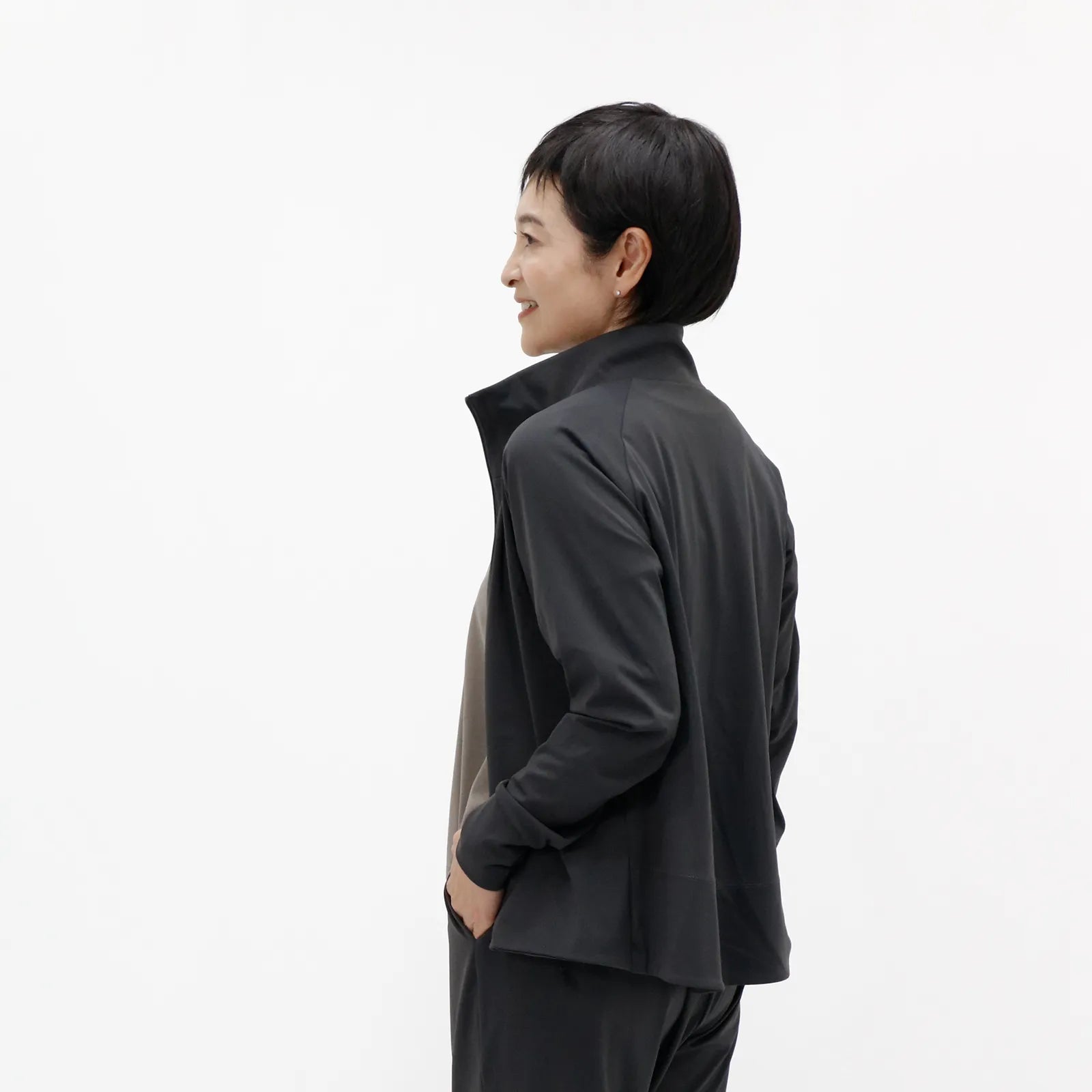 【UVカット・吸水速乾】レディースストレッチブルゾン