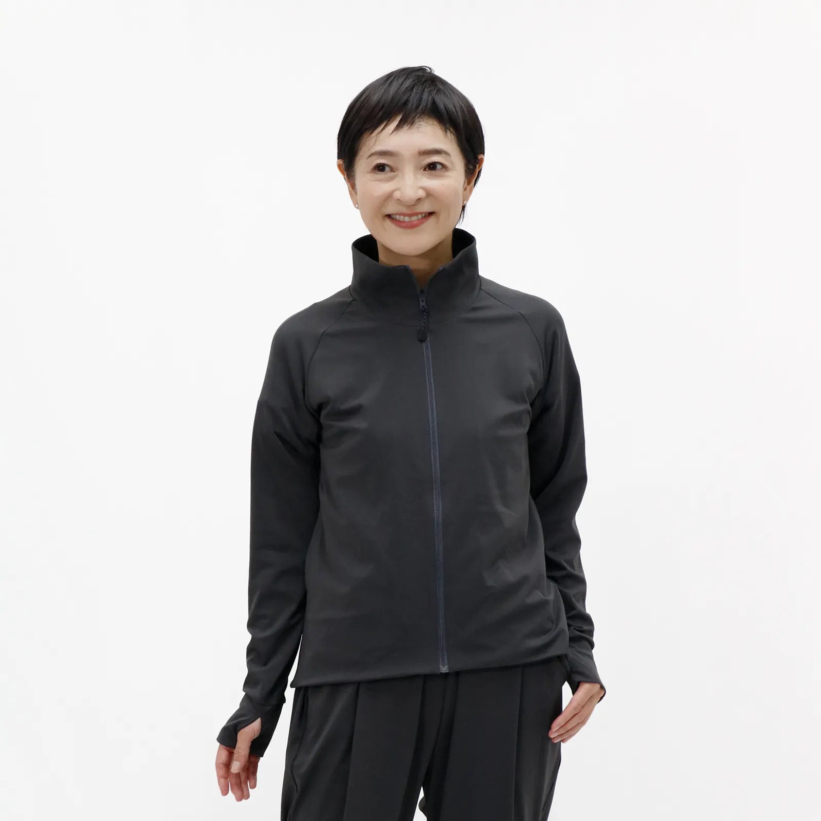 【UVカット・吸水速乾】レディースストレッチブルゾン