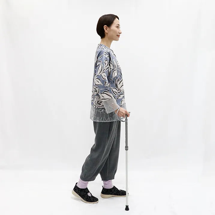 【超軽量の155g・伸縮】2トーン カーボン伸縮ステッキ