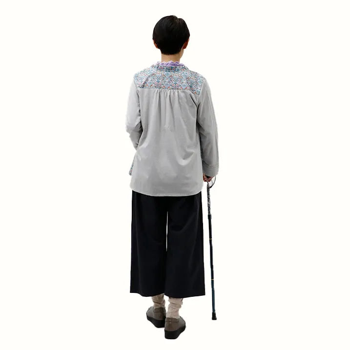 【Miss Kyoukoとの初のコラボレーションモデル】リバティプリント クロスゴムスニーカー