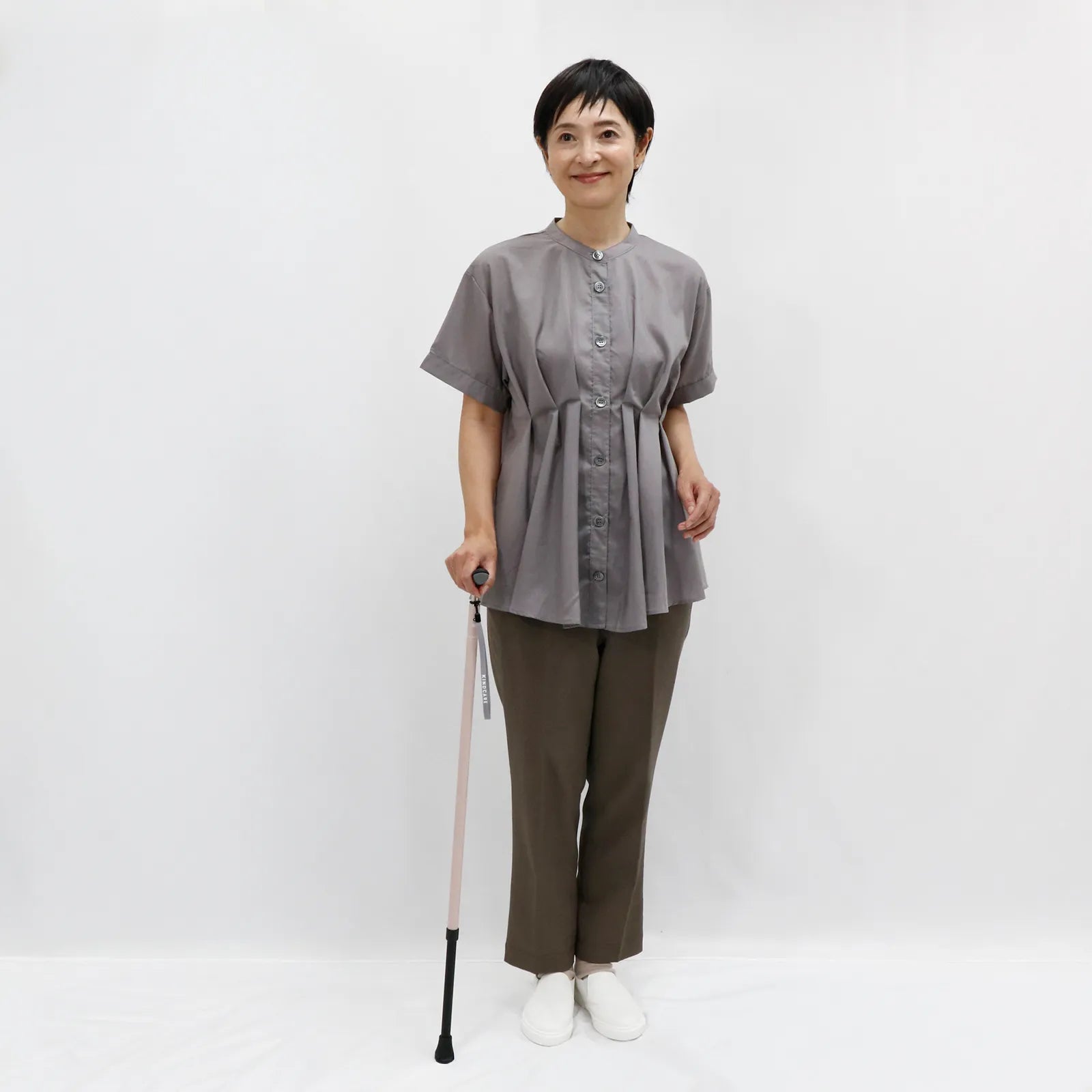 【熟練の職人による手仕事が美しい逸品】Shrink Coating伸縮ステッキ