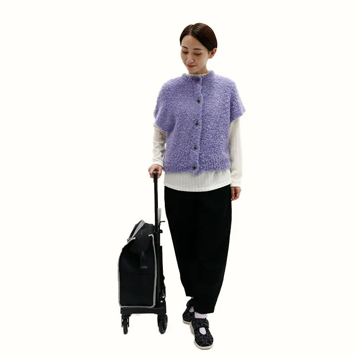 【シックなカラーの横押しカート】KINDCARE 横押カート