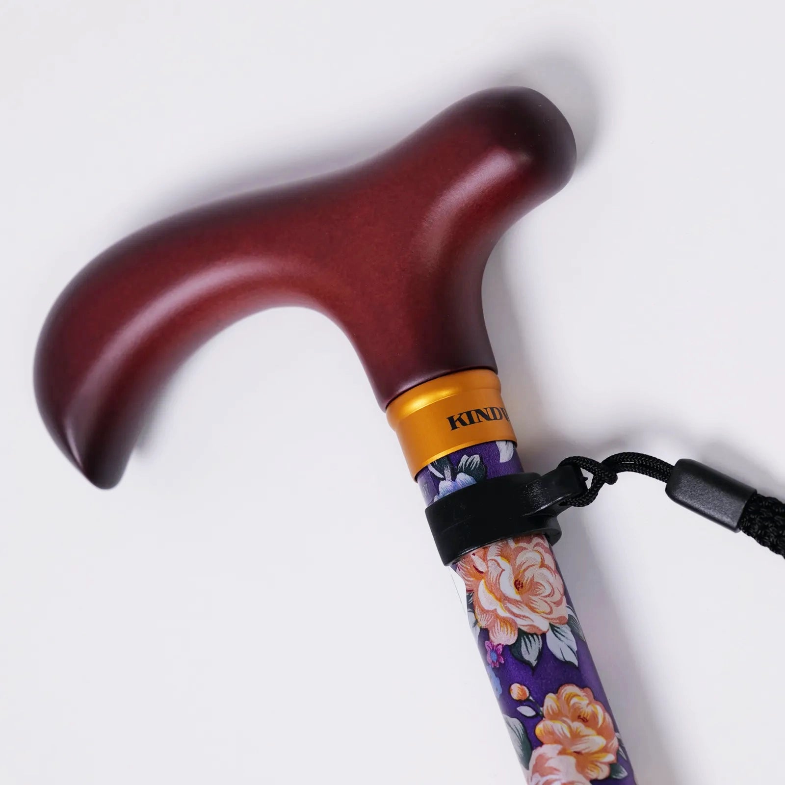 【伸縮・総柄】とってもステッキ花柄 伸縮
