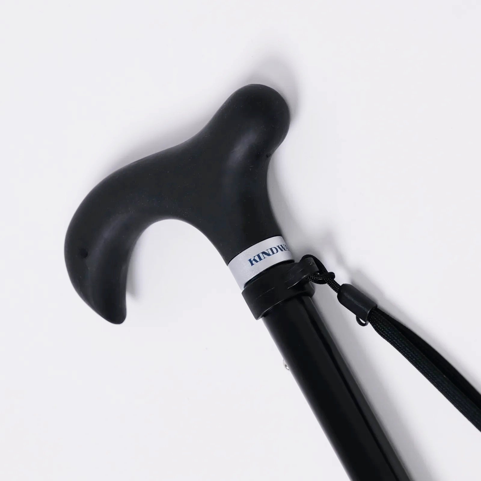 【伸縮&折りたたみ・無地】とってもステッキ やわらかグリップ 伸縮折りたたみ