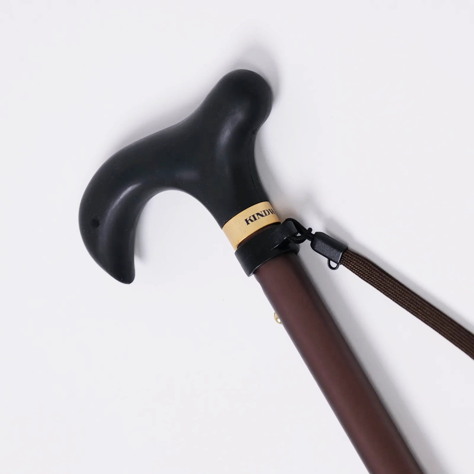 【伸縮&折りたたみ・無地】とってもステッキ やわらかグリップ 伸縮折りたたみ