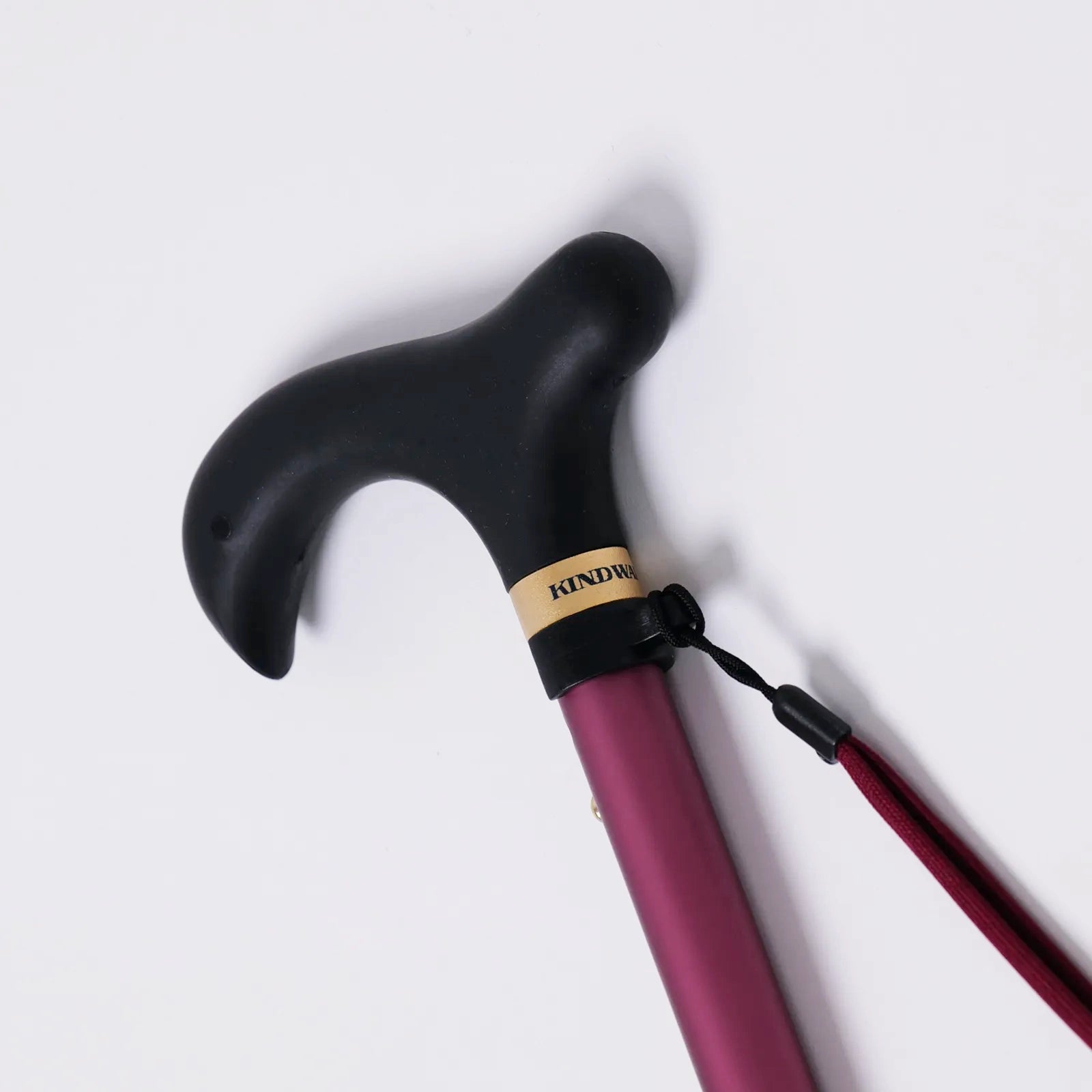 【伸縮&折りたたみ・無地】とってもステッキ やわらかグリップ 伸縮折りたたみ