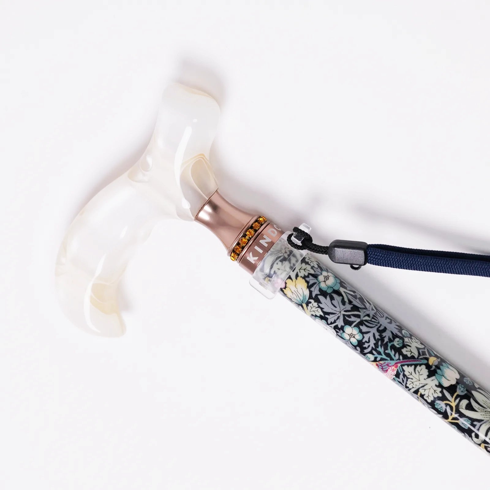 【伸縮・総柄】リバティプリント 伸縮ステッキ エレガント