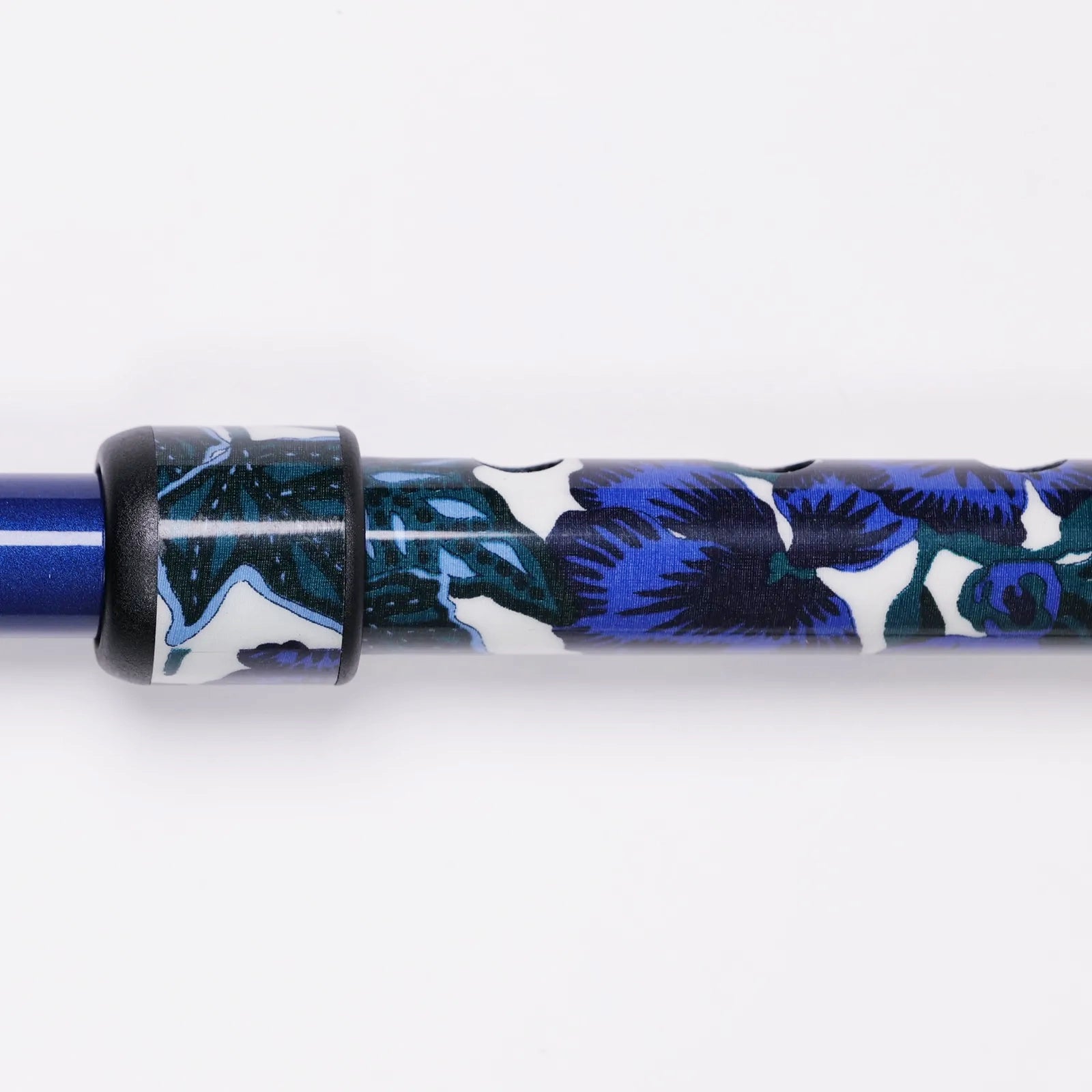 【超軽量の160g・伸縮・上柄】カーボン伸縮ステッキ リバティプリント Edna