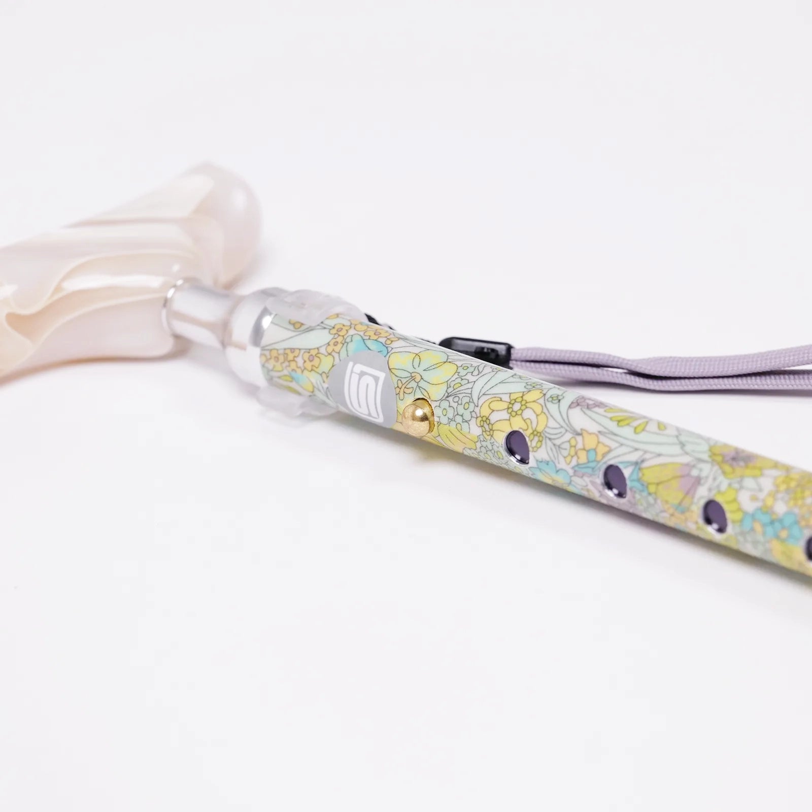 【伸縮&折りたたみ・上柄】SLT折りたたみステッキ リバティプリント Margaret Annie