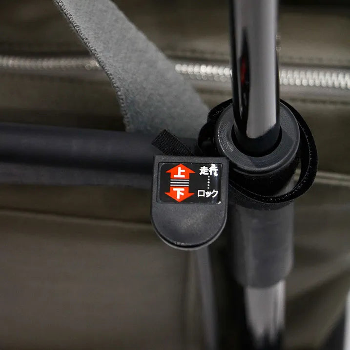 【上品な佇まい】シェニール織トート付き 横押しカート