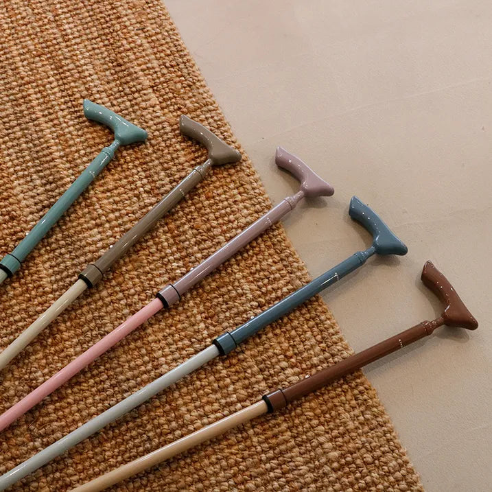 【超轻155克,可伸缩】双色碳纤维伸缩手杖