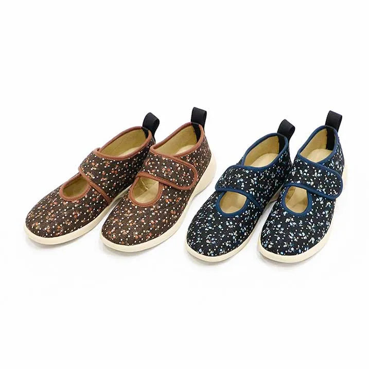 【超軽量設計で足への負担を軽減・脱ぎ履きが楽々】リバティプリント レースシューズ Valeria