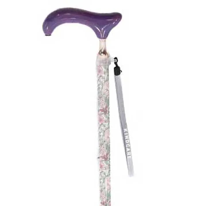 【伸縮】リバティ x カラー 伸縮カラーハンドルステッキ