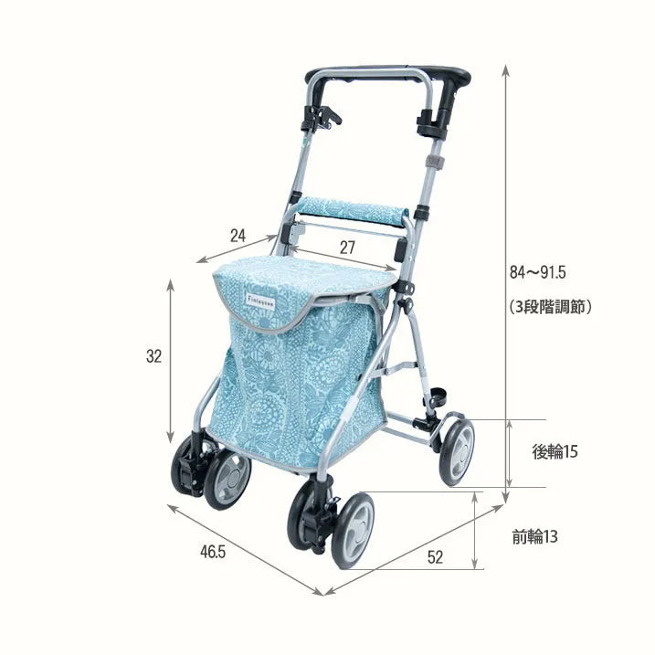 【機能性とデザイン性を兼ねそなえたシルバーカー】Finlayson リズムRWC TAIMIタイミ