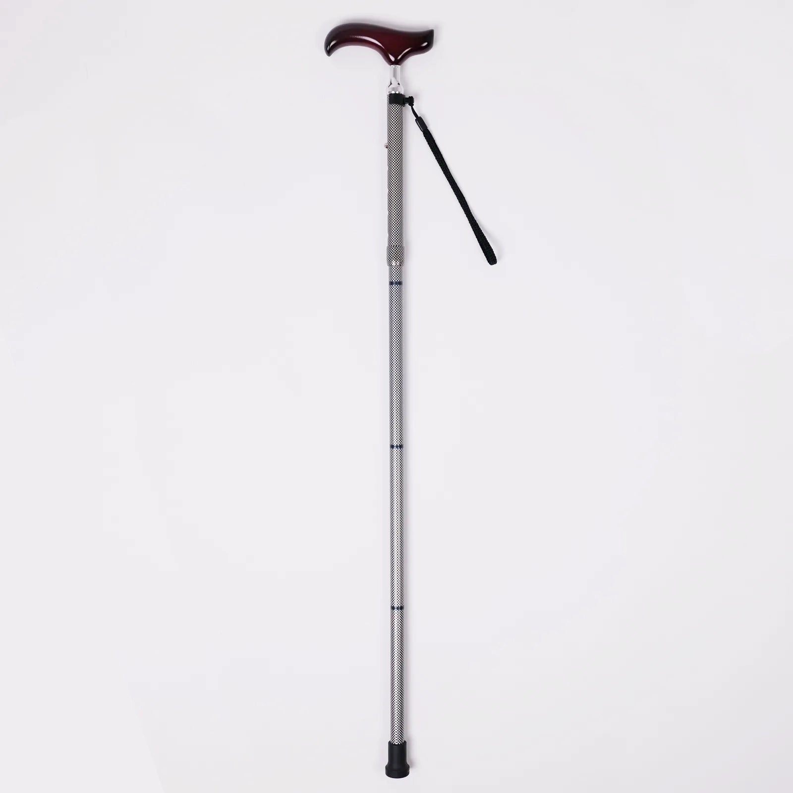 【伸縮&折りたたみ】SLTステッキ アルミ格子柄
