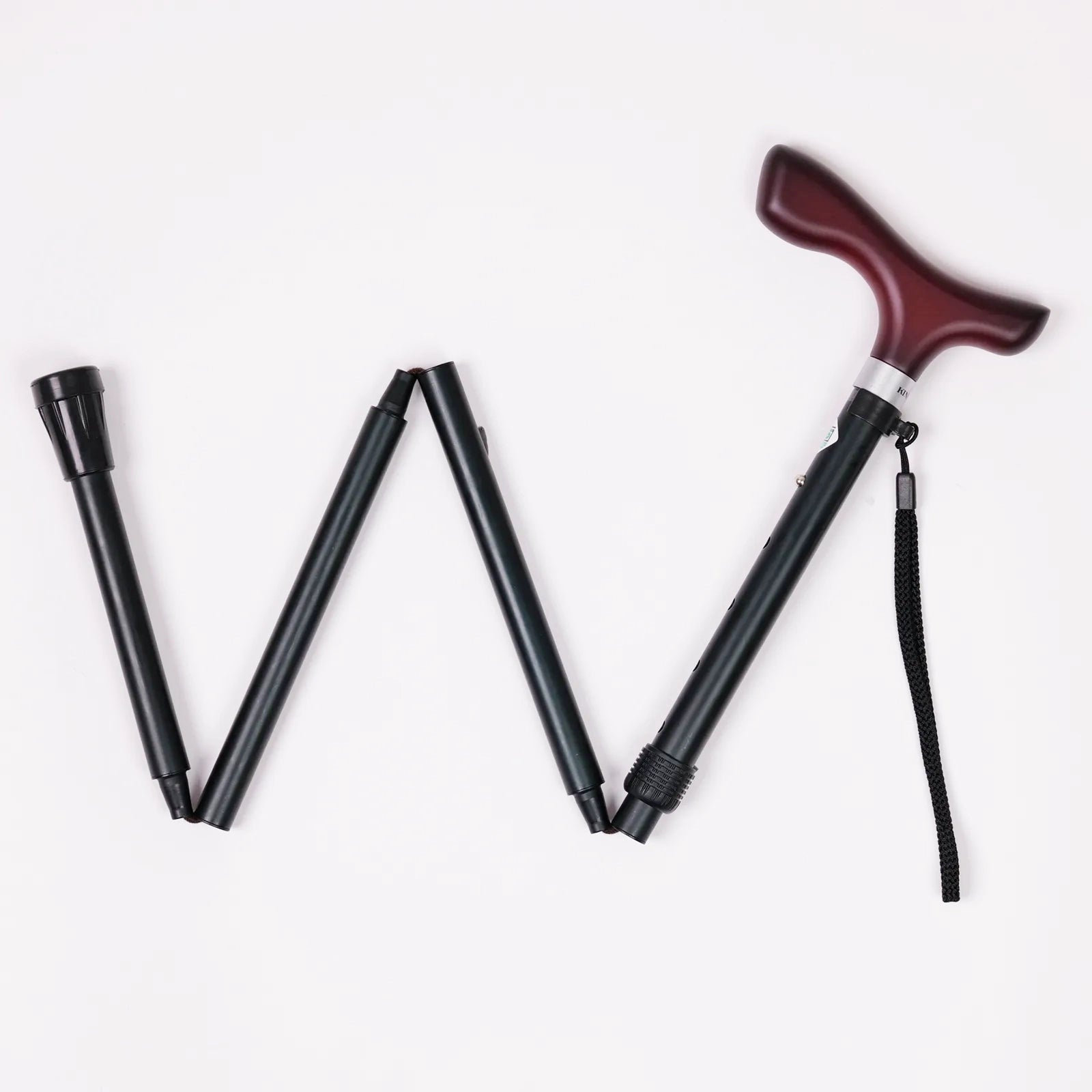 【伸縮&折りたたみ・無地】とってもステッキ 伸縮折りたたみ