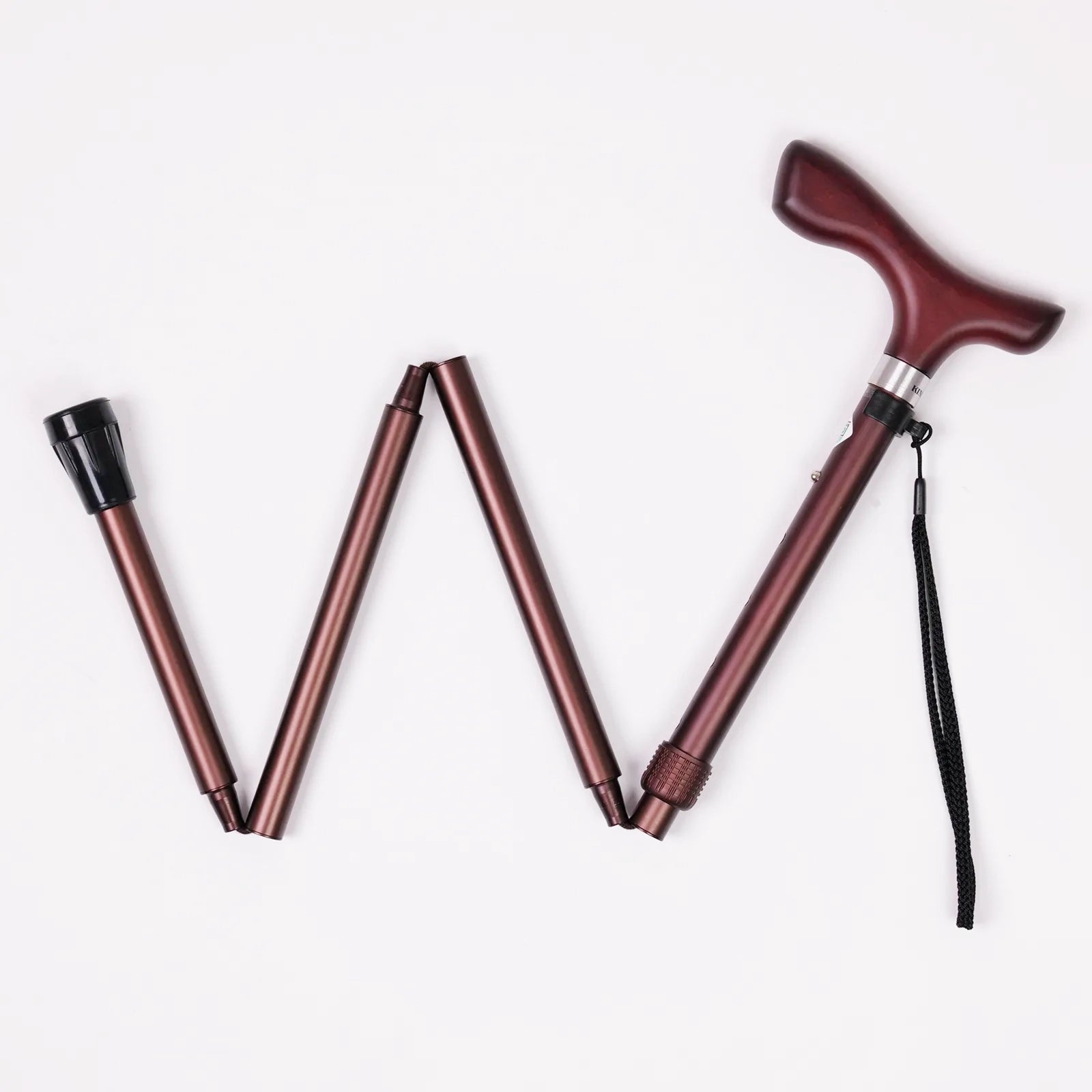 【伸縮&折りたたみ・無地】とってもステッキ 伸縮折りたたみ