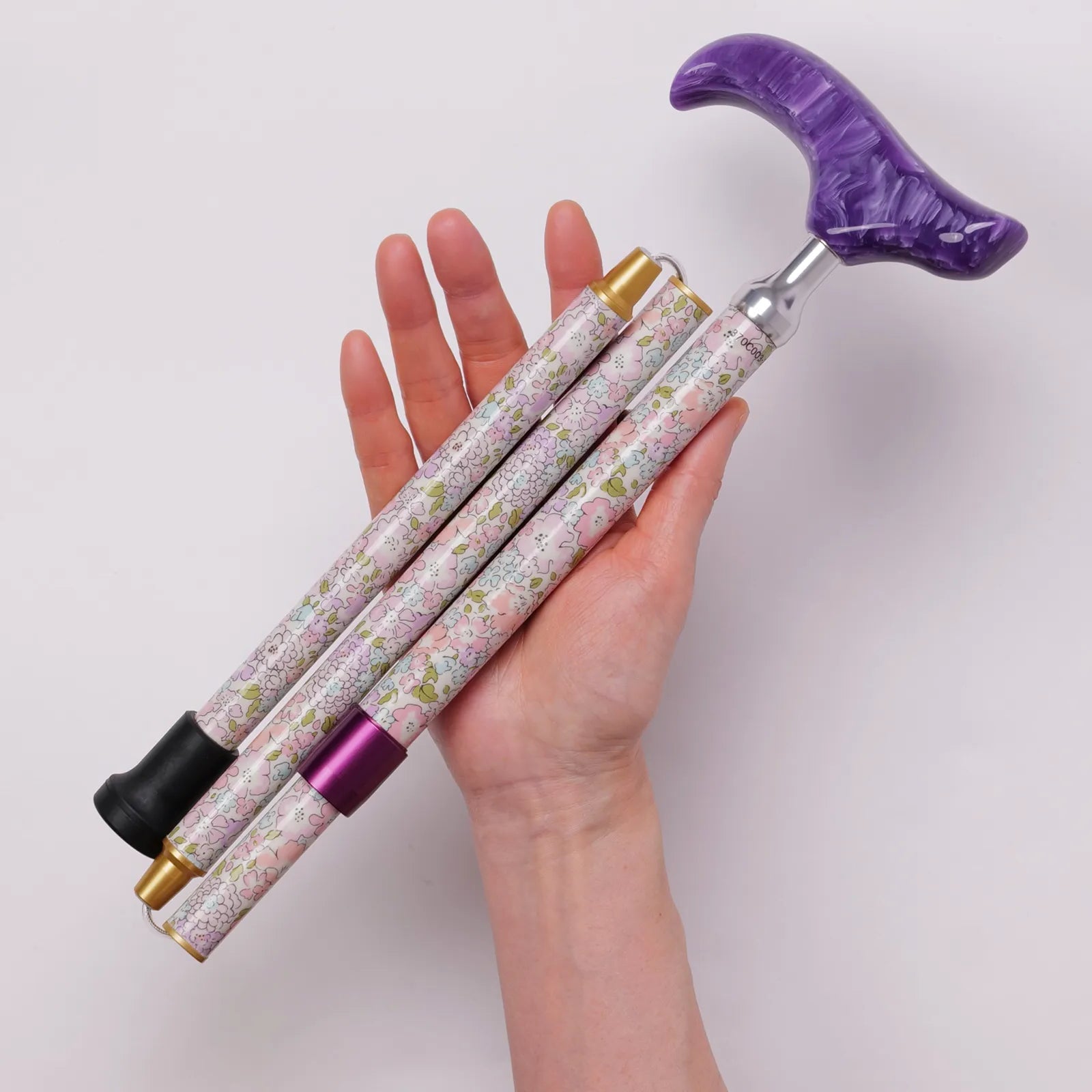 SLT 折叠手杖,Liberty 印花,Michelle(可伸缩可折叠,全身印花)