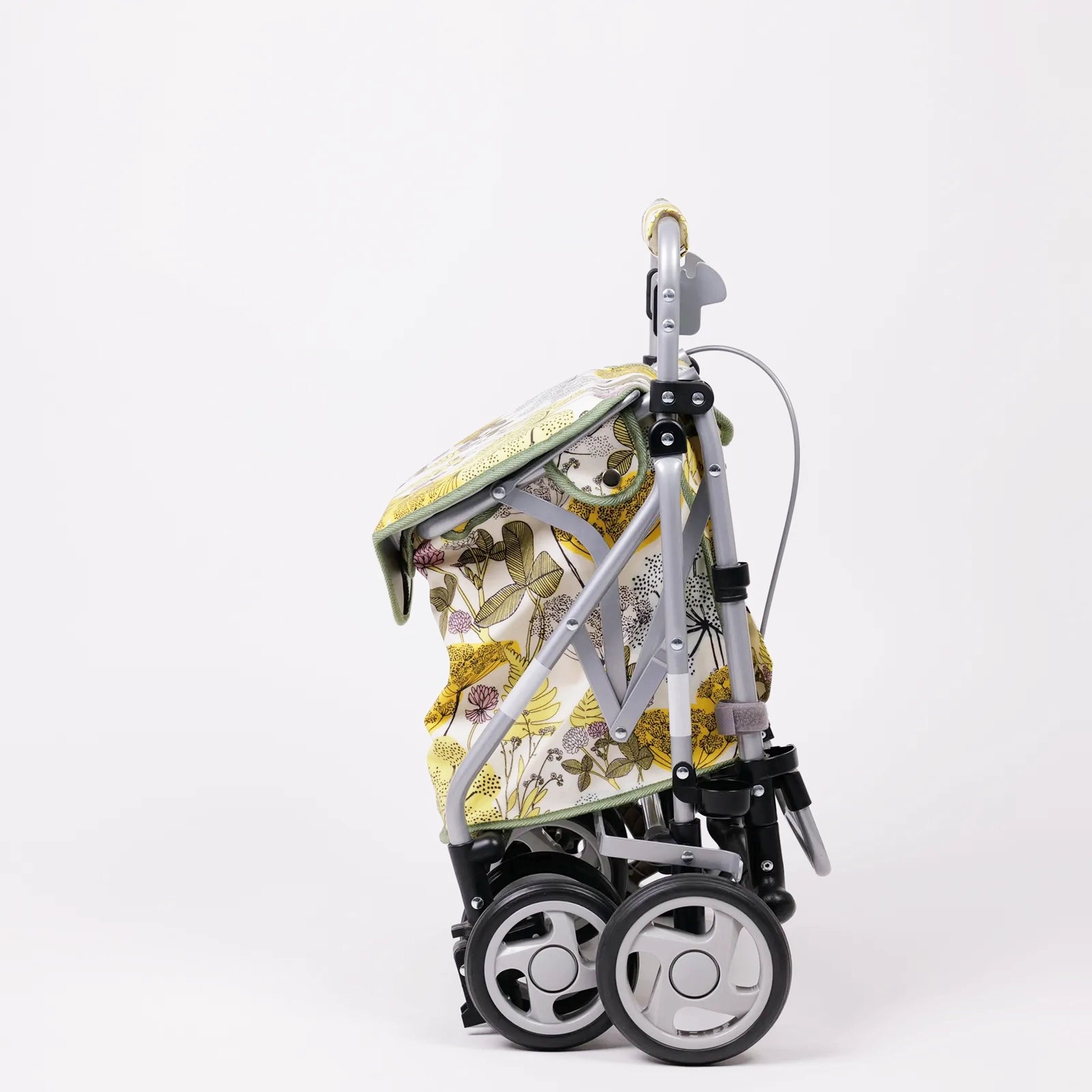 【ワンタッチで折りたためるシルバーカー】Finlayson リズムRWC NIITTYPOLKUニッティポルク