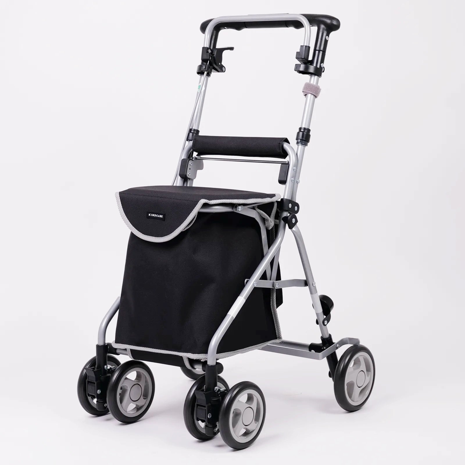 【お買い物が楽になる】KINDCARE リズムRWC <ブラック x グレー>