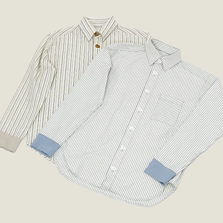 Men's soccer striped shirt that stays cool and comfortable even in summer