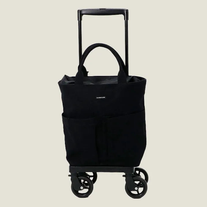 【巾着トートだからアイテムの出し入れがスムーズ】ユーティリティトート 横押カート