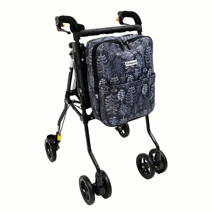 【日本製・おしゃれな北欧柄のシルバーカー】Finlayson ヘルシーワンW SADUSSA