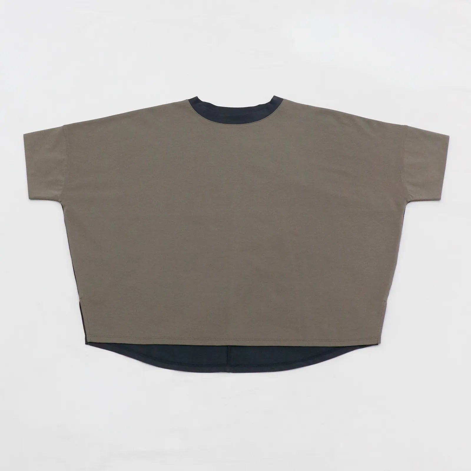 【UVカット機能・接触冷感】カラーブロッキングドルマンTシャツ