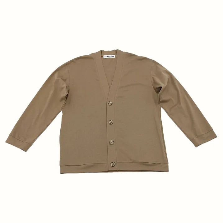 【抗ウイルス加工・綿100%・日本製】ジャージカーディガン