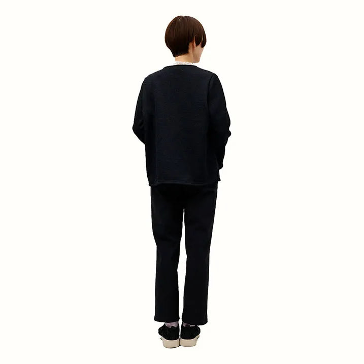 【ツイード調・裏起毛で暖かい】ツィーディーソフトJK