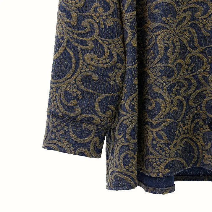 【洗える】シャツカラーブラウス