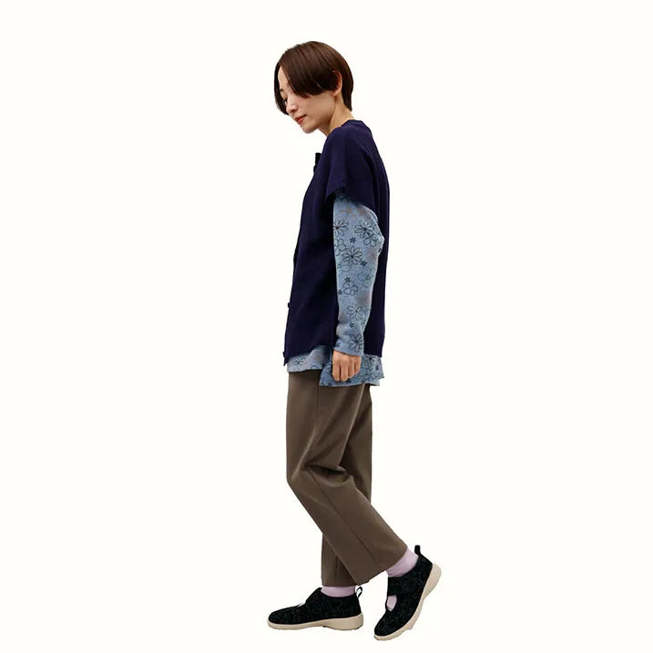 【肩先まで暖かい】ニット肩掛けベスト