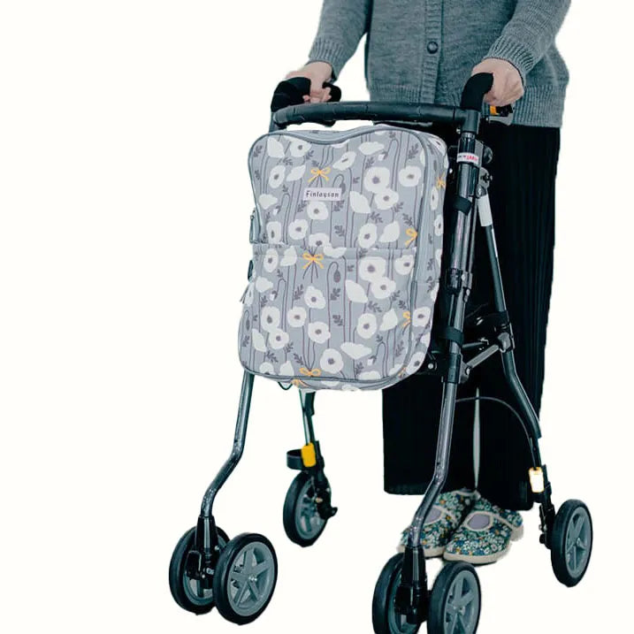 【日本製・おしゃれな北欧柄のシルバーカー】Finlayson ヘルシーワンW SADUSSA