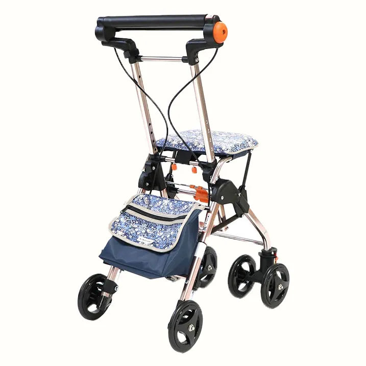 軽快KウォーカーII W リバティプリント ネイビー