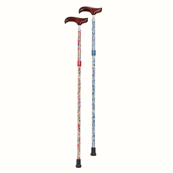 【伸縮&折りたたみ・総柄】SLTステッキ リバティプリント スリムネック Emma and Georgina